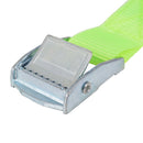 vidaXL 10 db fluoreszkáló zöld heveder 0,25 tonna 5 m x 25 mm
