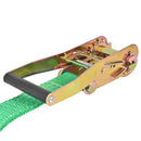 vidaXL zöld, 150 kg teherbírású heveder 15 m x 50 mm