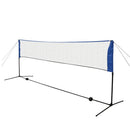 vidaXL 300 x 155 cm tollaslabda szett és háló