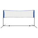 vidaXL 300 x 155 cm tollaslabda szett és háló