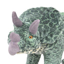 vidaXL zöld álló triceratops plüssjáték XXL