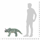 vidaXL zöld álló triceratops plüssjáték XXL