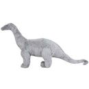 vidaXL szürke álló brachiosaurus plüssjáték XXL