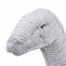vidaXL szürke álló brachiosaurus plüssjáték XXL