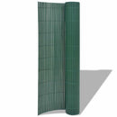 vidaXL Kerti Kerítés Zöld 150 x 300 cm PVC
