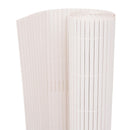 vidaXL Kerti Kerítés Fehér 150 x 500 cm PVC