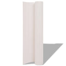 vidaXL Kerti Kerítés Fehér 150 x 500 cm PVC