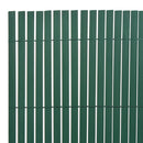 vidaXL Kerti Kerítés Zöld 150 x 500 cm PVC
