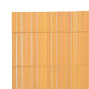 vidaXL Kerti Kerítés Sárga 150 x 500 cm PVC