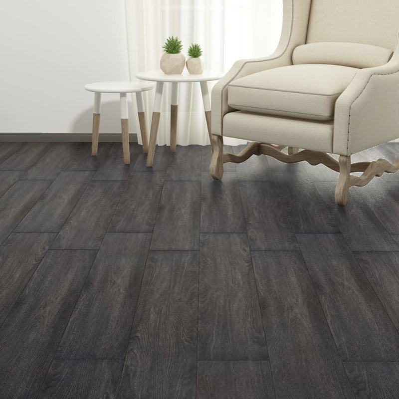 vidaXL fekete és fehér nem öntapadó PVC padlólapok 2 mm 5,26 m²