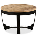 vidaXL tömör nyers mangófa dohányzóasztal 60 x 40 cm