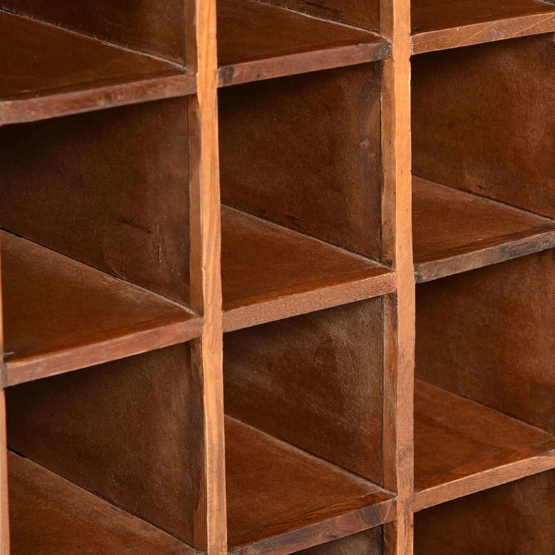 vidaXL újrahasznosított fa bortartó állvány 16 palackhoz