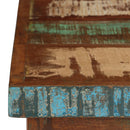 vidaXL újrahasznosított tömör fa fiókos íróasztal 140 x 50 x 77 cm