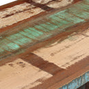 vidaXL újrahasznosított tömör fa fiókos íróasztal 140 x 50 x 77 cm