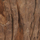 vidaXL tíkfa és üveg dohányzóasztal 50 x 40 cm