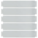 vidaXL 5 darabos gyepkerítés galvanizált acélból 100 x 19 cm
