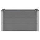 vidaXL szürke WPC kerti magaságyás 100 x 50 x 54 cm