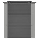 vidaXL szürke WPC kerti magaságyás 100 x 50 x 54 cm