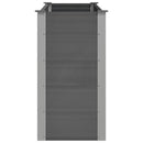 vidaXL szürke WPC kerti magaságyás 150 x 50 x 91 cm