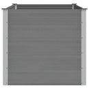 vidaXL szürke WPC kerti magaságyás 150 x 100 x 91 cm