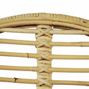 vidaXL 2 db természetes rattan étkezőszék