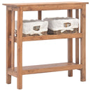 vidaXL tömör mahagóni fa tálalóasztal 69 x 28 x 70 cm