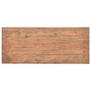 vidaXL tömör mahagóni fa tálalóasztal 69 x 28 x 70 cm