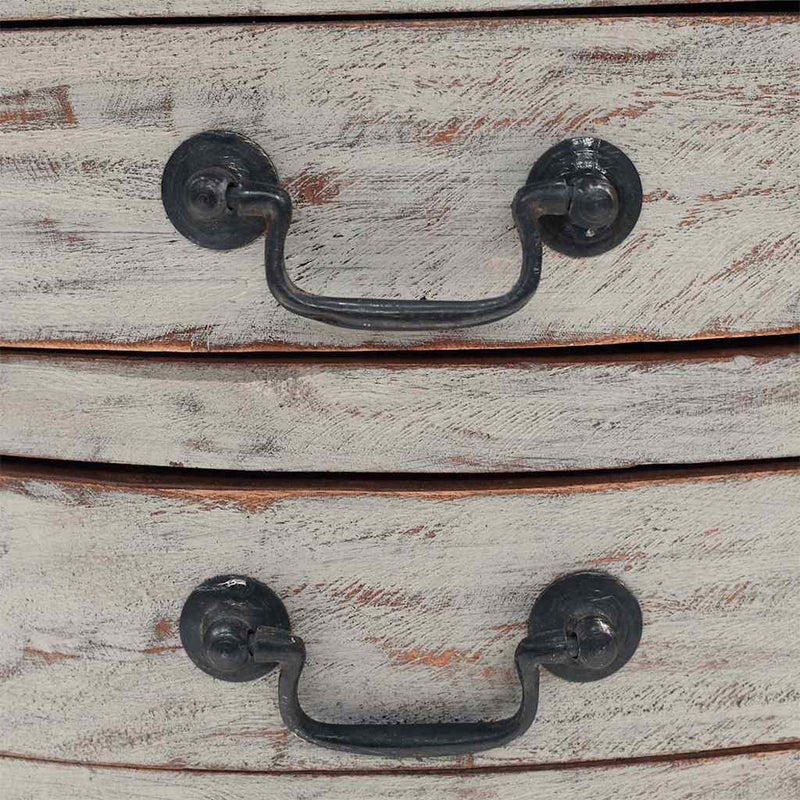 vidaXL tömör mahagóni fa éjjeliszekrény 48 x 35 x 64 cm