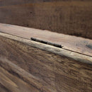 vidaXL tömör mahagóni fa pad 86 x 40 x 60 cm