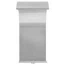 vidaXL ezüstszínű rozsdamentes acél medence-szökőkút 45 x 30 x 65 cm