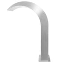 vidaXL ezüstszínű rozsdamentes acél medence-szökőkút 45 x 30 x 65 cm