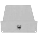 vidaXL ezüstszínű rozsdamentes acél medence-szökőkút 45 x 30 x 65 cm