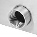 vidaXL ezüstszínű rozsdamentes acél medence-szökőkút 45 x 30 x 65 cm