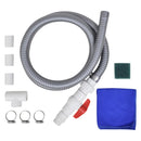 vidaXL ezüstszínű rozsdamentes acél medence-szökőkút 45 x 30 x 65 cm