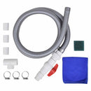 vidaXL ezüstszínű rozsdamentes acél medence-szökőkút 64 x 30 x 52 cm