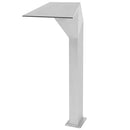 vidaXL ezüstszínű rozsdamentes acél medence-szökőkút 50 x 30 x 90 cm