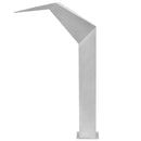 vidaXL ezüstszínű rozsdamentes acél medence-szökőkút 50 x 30 x 90 cm