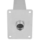 vidaXL ezüstszínű rozsdamentes acél medence-szökőkút 50 x 30 x 90 cm