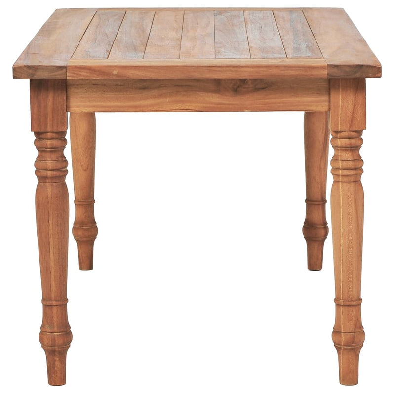 vidaXL tíkfa Batavia dohányzóasztal 90 x 50 x 45 cm