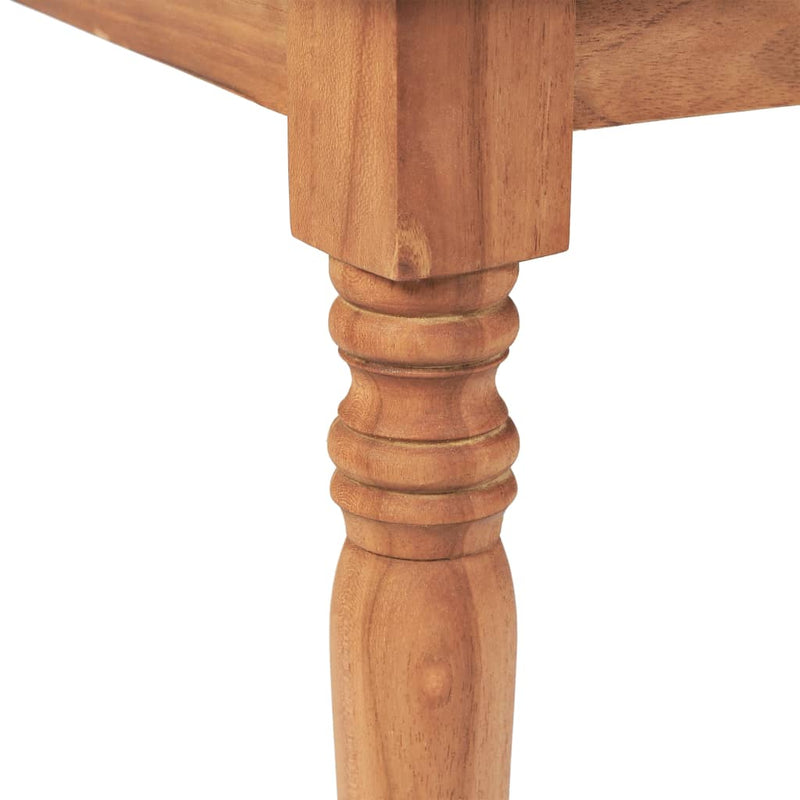 vidaXL tíkfa Batavia dohányzóasztal 90 x 50 x 45 cm