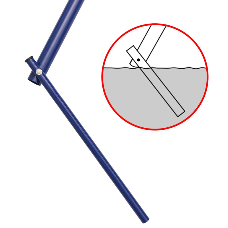 vidaXL egyszemélyes narancssárga hinta