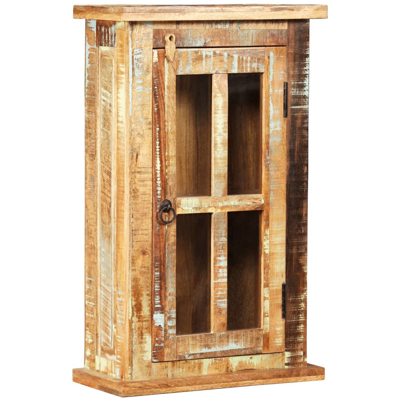 vidaXL tömör újrahasznosított fa faliszekrény 44 x 21 x 72 cm
