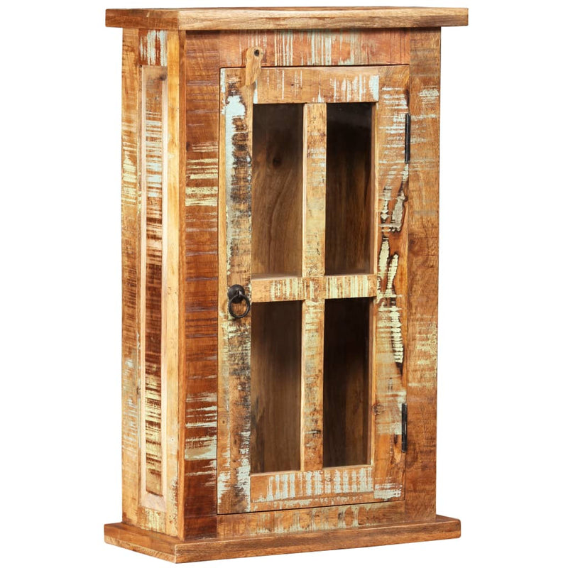 vidaXL tömör újrahasznosított fa faliszekrény 44 x 21 x 72 cm