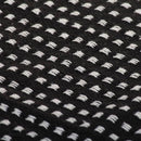 vidaXL fekete pamut pléd 220 x 250 cm