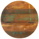 vidaXL fehér tál alakú újrahasznosított fa dohányzóasztal