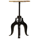 vidaXL tömör mangófa bárasztal 60 x (76-110) cm