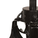 vidaXL újrahasznosított tömör fa bárasztal 75 x (76-110) cm