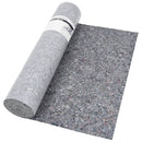 vidaXL 2 db szürke csúszásmentes takarófilc 50 m 280 g/m²