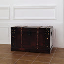 vidaXL vintage fa kincsesláda 66 x 38 x 40 cm