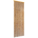vidaXL  bambusz szúnyogháló ajtófüggöny 56 x 185 cm